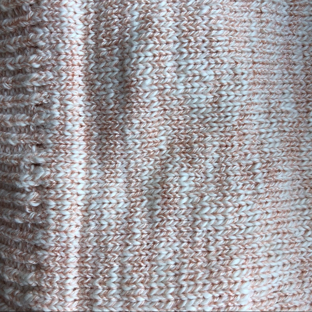 NWOT Peach Nordstrom Crop Sweater Tank - Picture 5 of 5